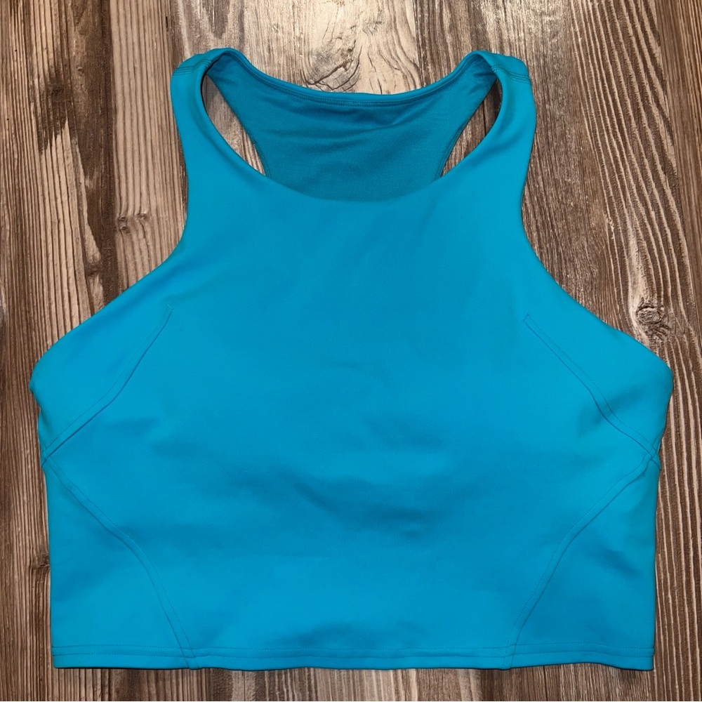 Lululemon Invigorate Training Tank Top Blue Size 14